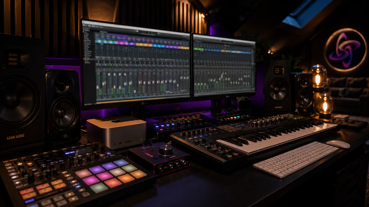 Full production mix en mastering workflow