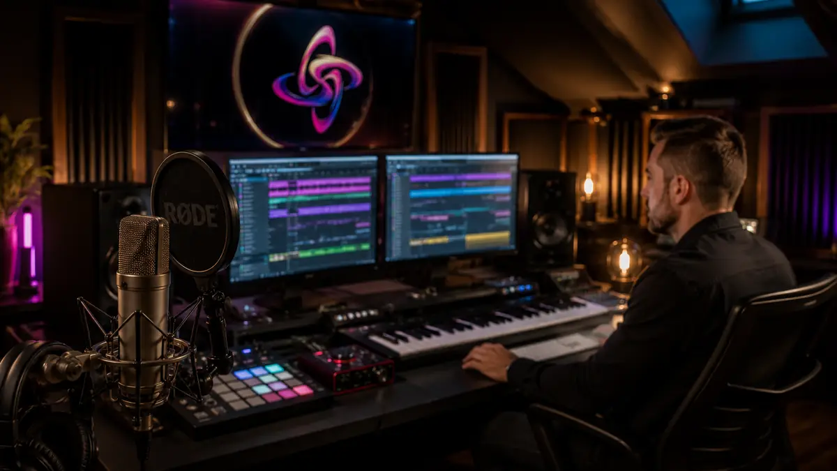 Studio recording bij Belcastro Records