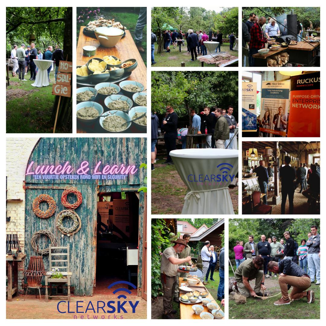 Lunch and Learn event collage